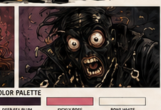 Fictionalized Black Mask parody character