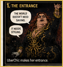 Comic scene one