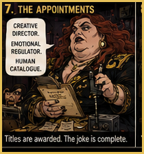 Comic scene seven