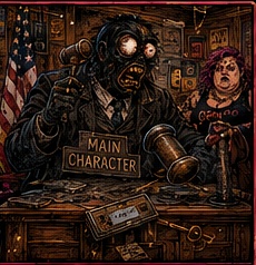 Court of Main Character Appeals comic art