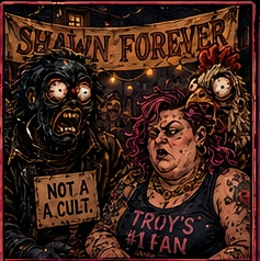 Shawn Fan Club Crisis comic art