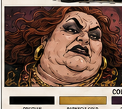 Fictionalized UberChic parody character