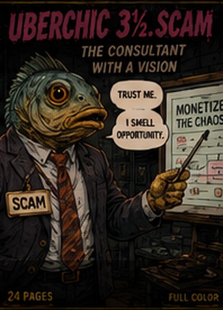 SCAM The Fish Who Knew Too Much cover